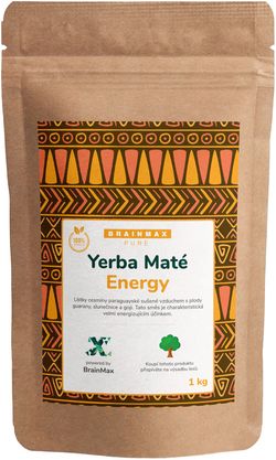 Votamax BrainMax Pure Organic Yerba Maté - Energy, 1000 g