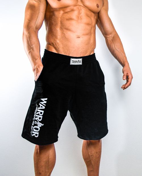 Kraťasy Warrior černé XXL Černá