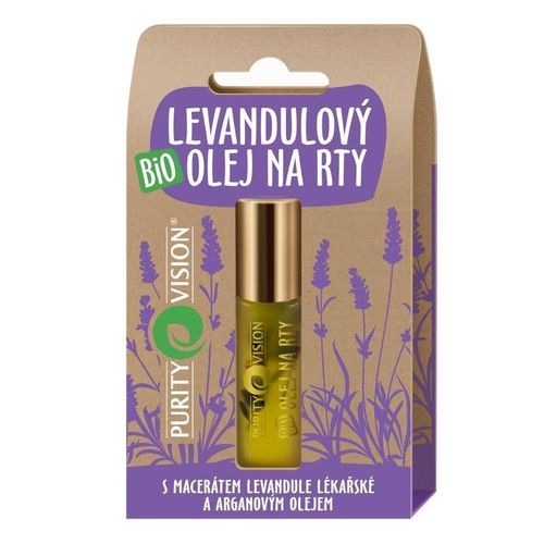 Purity Vision Bio Levandulový olej na rty, 10 ml