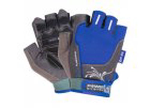 Fitness rukavice WOMANS POWER (POWER SYSTEM) Barva: Modrá, Velikost: L