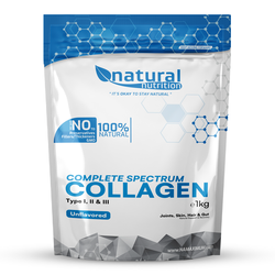 Collagen Complete Spectrum Type I, II a III 400g Natural