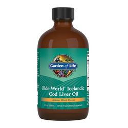 Olde World Icelandic Cod Liver Oil (olej z tresčích jater) - Lemon Mint