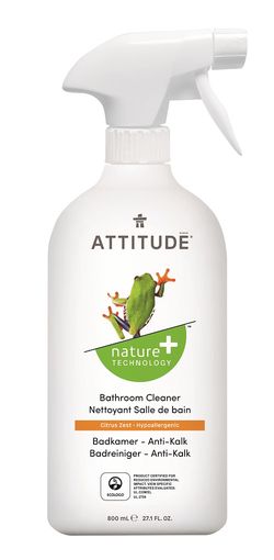 Attitude - Čistič na koupelny s vůní citronové kůry, 800ml