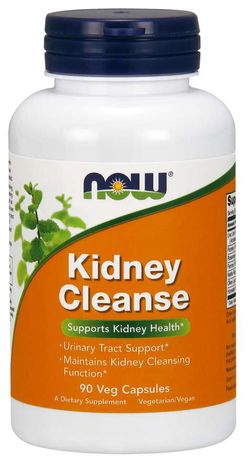 NOW® Foods NOW Kidney Cleanse (podpora ledvin), 90 rostlinných kapslí