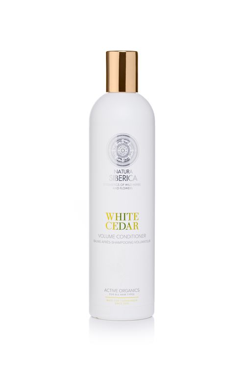 Natura Siberica, Sibérie Blanche - Kondicionér pro objem bílý cedr, 400 ml