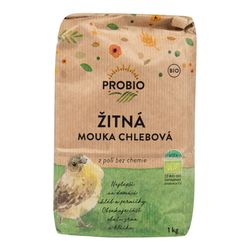 PROBIO - Mouka žitná chlebová BIO, 1kg  Akční cena