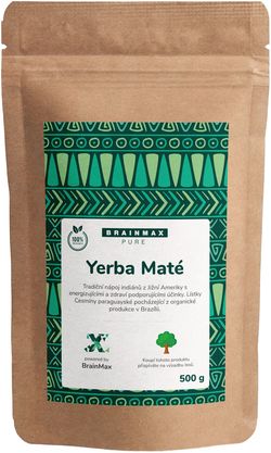 Votamax BrainMax Pure Organic Yerba Maté, 500 g