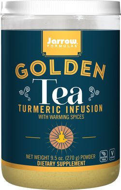 Jarrow Formulas Jarrow Golden Tea, Turmeric Infusion, Čajová Alternativa Zlatého Mléka,, 270g Akční cena