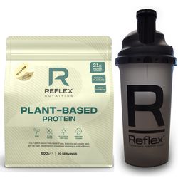 Reflex Plant Based Protein vanilla bean 600g + Šejkr 700ml ZDARMA (Rostlinný protein)