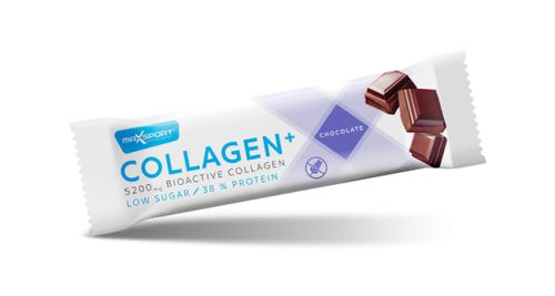 MAX SPORT s r.o. Collagen+ Bar 40 g Příchuť: Čokoláda