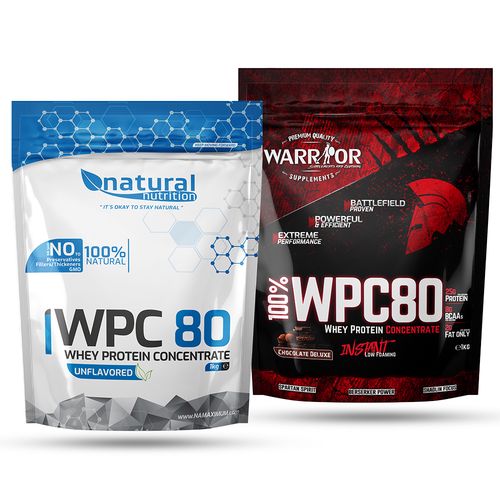 WPC 80 - syrovátkový whey protein Stevia Dark Chocolate 1kg