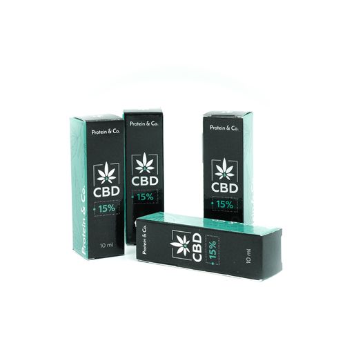 Protein&Co. Balíček 3 + 1 zdarma CBD 15 %