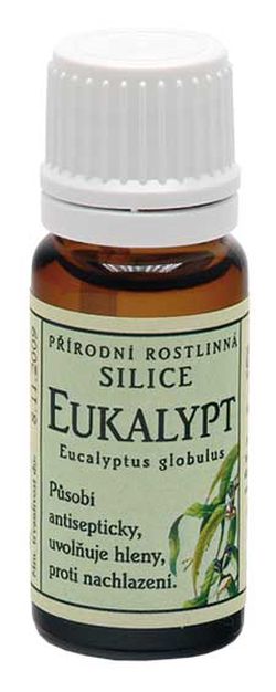 GREŠÍK VALDEMAR Eukalypt přírodní - Rostlinné silice 10ml