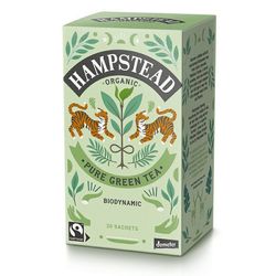 Hampstead Tea London - BIO zelený čaj, 20 ks