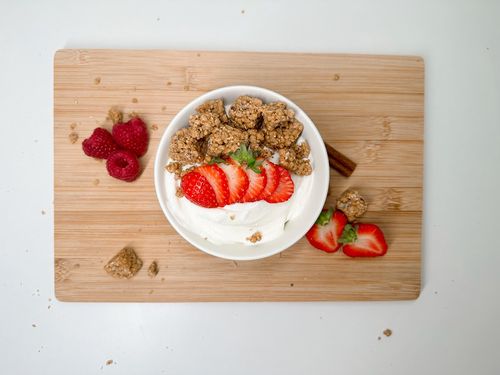 Proteinová granola se skořicí (4 porce)