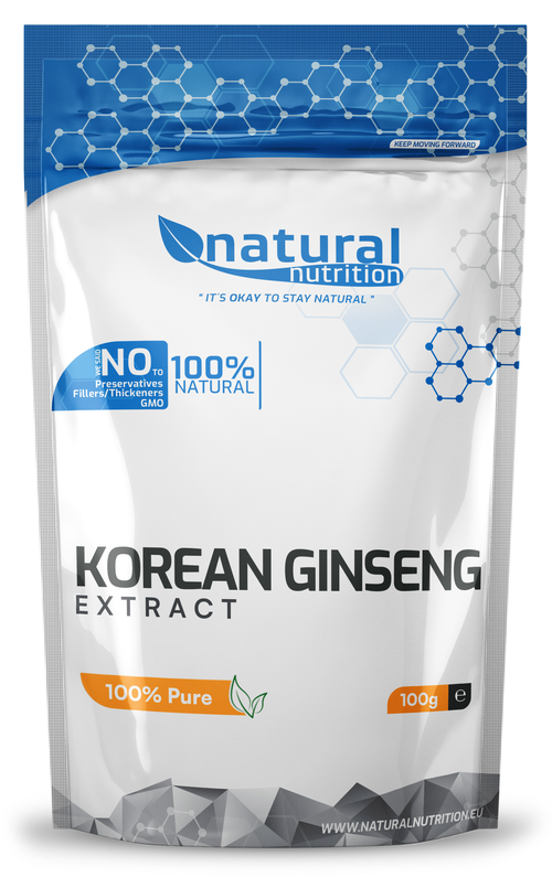 Korejský ženšen prášek 100g