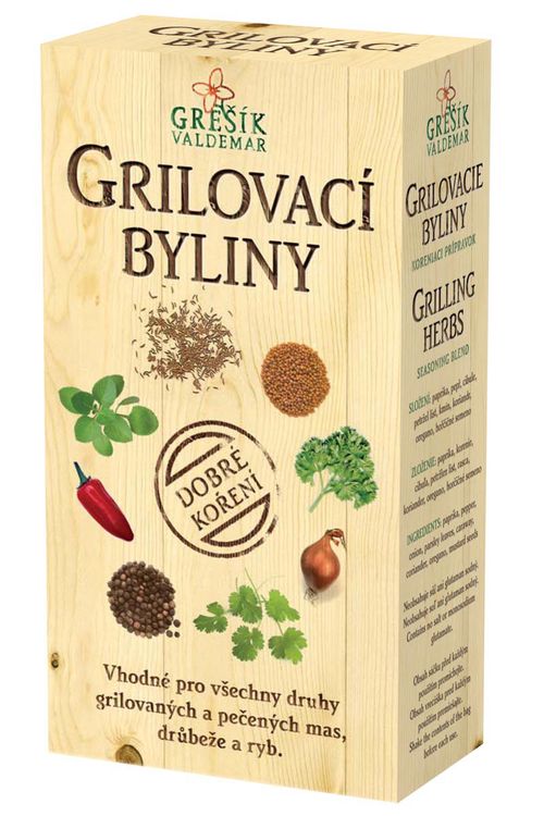 GREŠÍK VALDEMAR Dobré koření - Grilovací byliny, 100g