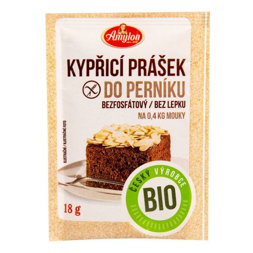 Amylon - Kypřící prášek do perníku bezlepkový BIO, 18 g *CZ-BIO-001 certifikát