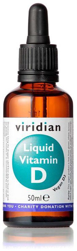 Viridian Liquid Vitamin D 50ml