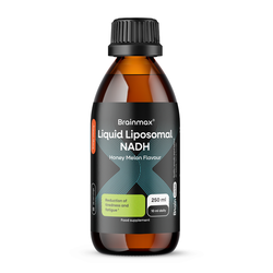 BrainMax Liquid Liposomal NADH, Honey Melon, 40 mg, 250 ml