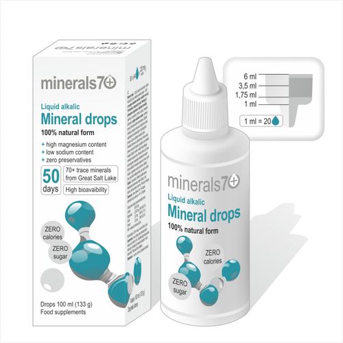 Ovonex s.r.o. Ovonex - LIQUID ALKALIC MINERAL DROPS, 100ml