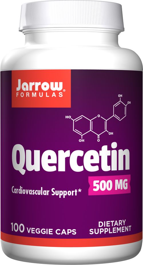 Jarrow Formulas Quercetin, 500 mg, 100 rostlinných kapslí