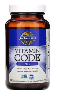 Garden of life Vitamin Code Men (multivitamín pro muže) - 120 rostlinných kapslí