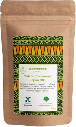 Votamax BrainMax Pure Matcha Ceremonial Japan BIO 100g * NL-BIO-01 certifikát