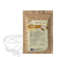 Protein&Co. Keto mash – proteinová dietní kaše vzorek 40 g Příchuť: Vanilka