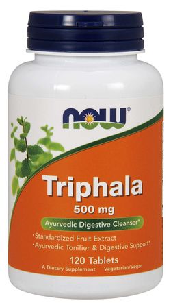 NOW® Foods NOW Triphala, 500 mg, 120 tablet