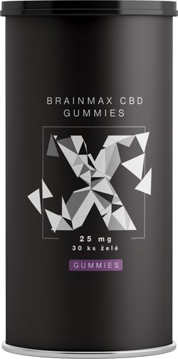 BrainMax CéBéDé Gummies 25 mg, 30 želé bonbónů