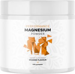 BrainMax Performance Magnesium Powder Pomeranč,  450 g