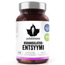 Puhdistamo - Digestive Enzymes 60 kapslí (Trávicí enzymy - Ruoansulatus Enstsyymi)