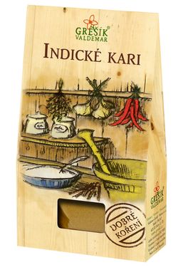 GREŠÍK VALDEMAR Dobré koření - Indické kari, 30g