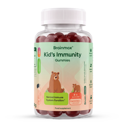 BrainMax Kid's Immunity Gummies, 60 bonbónů