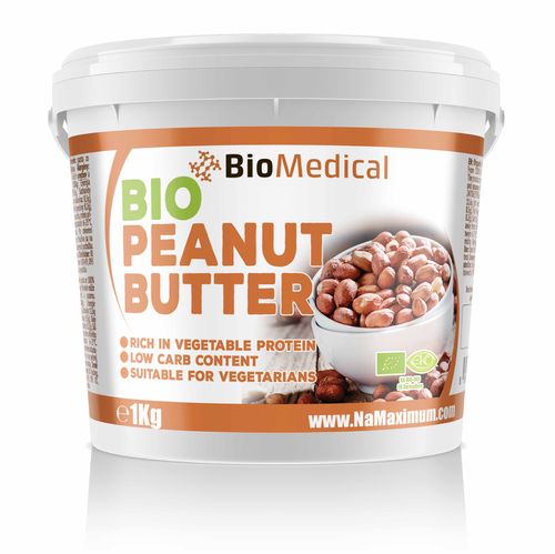 BIO Peanut Butter - Arašidové máslo Natural 1kg