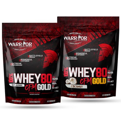 Whey WPC80 CFM Gold 1kg Chocolate DeLuxe