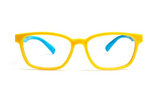 Votamax Dětské brýle CUBE blokující 35% modrého světla (žluto-modré)  Akční cena