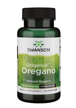 Swanson OriganoX Oregano 500 mg, 60 kapslí