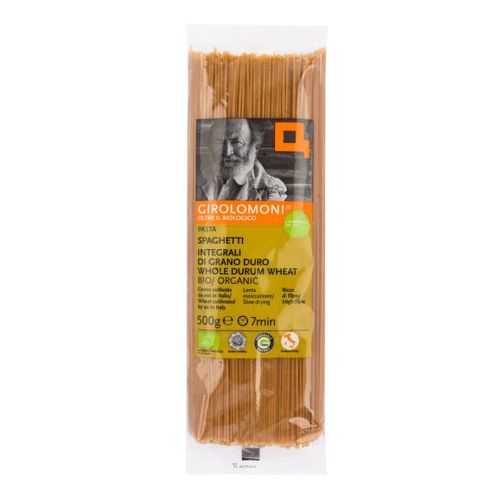 GIROLOMONI -  špagety celozrnné semolinové 500 g BIO *IT-BIO-006 certifikát
