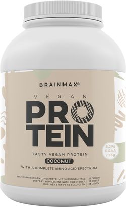 BrainMax Vegan protein, Kokos, 1000 g