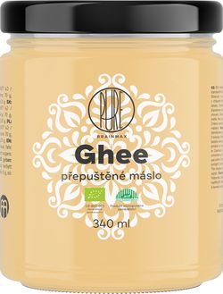 BrainMax Pure Ghí, přepuštěné máslo, BIO, 340 ml *CZ-BIO-001 certifikát