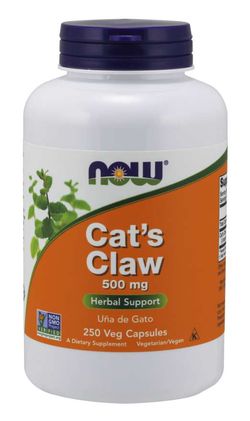 NOW® Foods NOW Cat's Claw (Řemdihák plstnatý), 500 mg, 100 rostlinných kapslí
