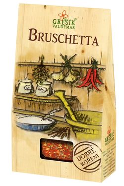 GREŠÍK VALDEMAR Dobré koření - Bruschetta, 30g