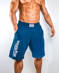 Kraťasy Warrior modré L Modrá