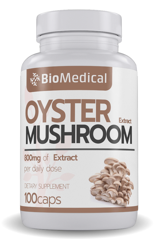 Oyster Mushroom Extract, Hlíva ústřičná – extrakt z Hlívy ústřičné