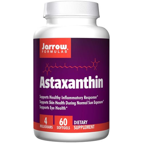 Jarrow Formulas Jarrow Astaxanthin, 4 mg, 60 softgelových kapslí