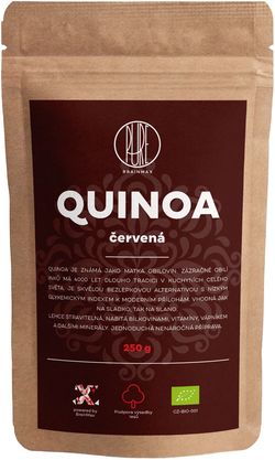 BrainMax Pure Quinoa BIO - červená, 250 g *CZ-BIO-001 certifikát